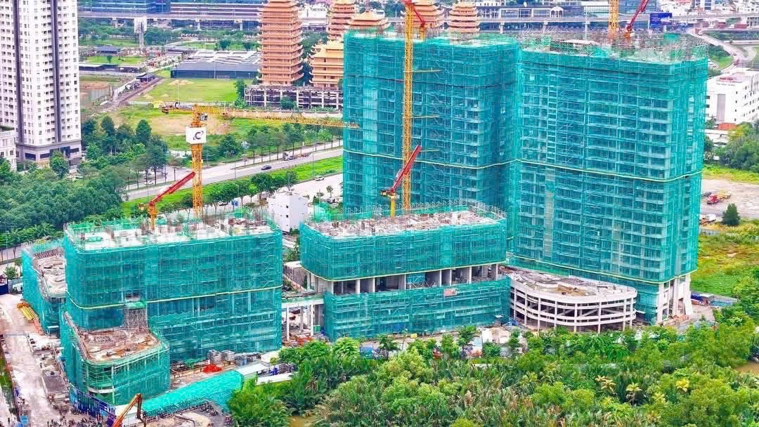 Tiến độ xây dựng dự án Eaton Park tháng 9/2025