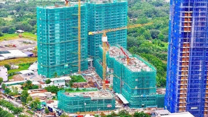 Tiến độ xây dựng dự án Eaton Park tháng 9/2025