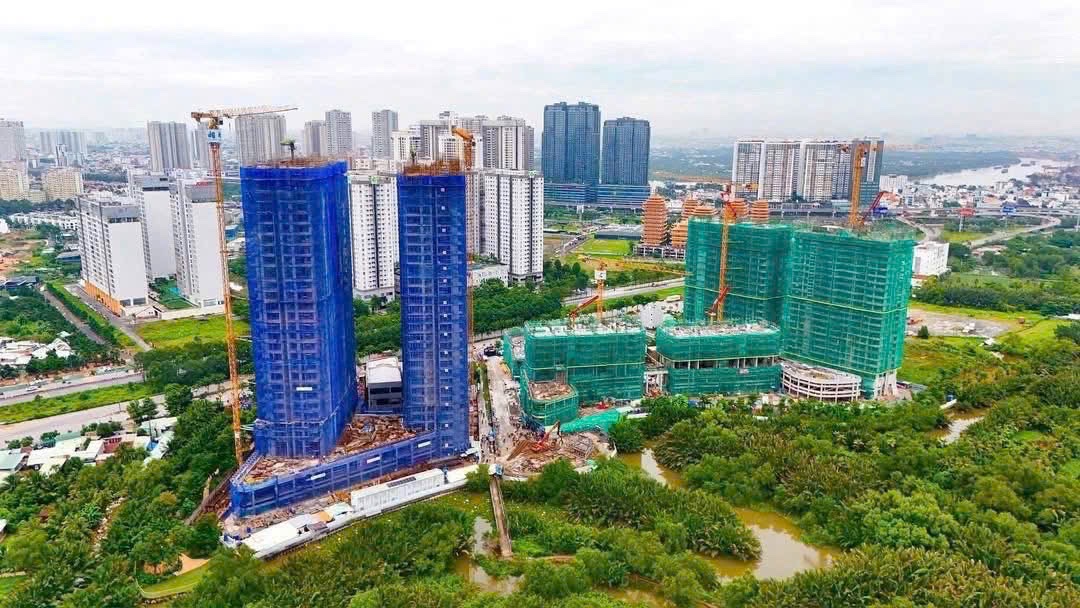Tiến độ xây dựng dự án Eaton Park tháng 9/2025