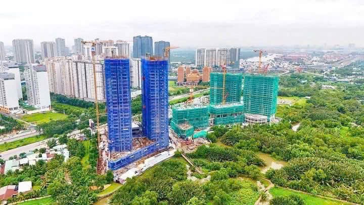 Tiến độ xây dựng dự án Eaton Park tháng 9/2025