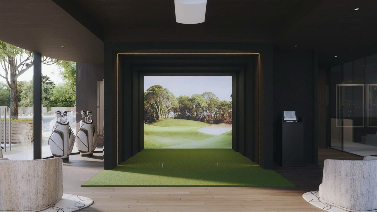 Phòng tập Golf 3d dành cho Golf thủ